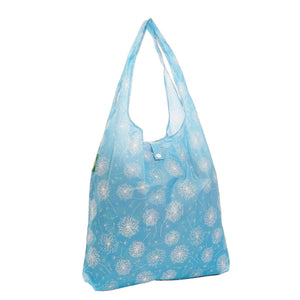 Eco Chic Eco Chic Lightweight Foldable Reusable Shopping Bag Dandelion