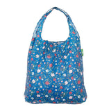 Eco Chic Green Eco Chic Lightweight Foldable Reusable Shopping Bag Floral