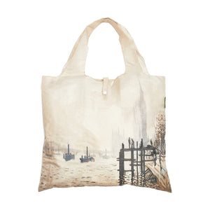 Eco Chic Eco Chic Lightweight Foldable Reusable Shopping Bag National Gallery The Thames