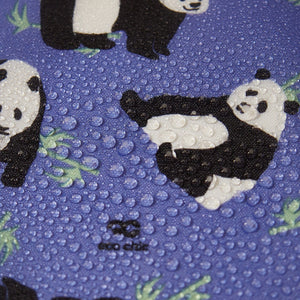 Eco Chic Eco Chic Lightweight Foldable Reusable Shopping Bag Pandas