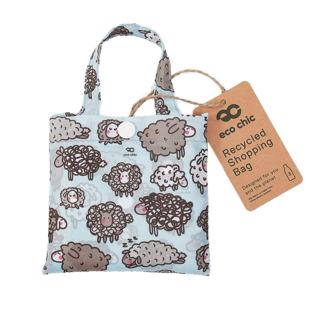 Eco Chic Lightweight Foldable Reusable Shopping Bag Cute Sheep – Eco Chic  Retail Ltd