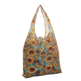 Eco Chic Eco Chic Lightweight Foldable Reusable Shopping Bag Sunflower