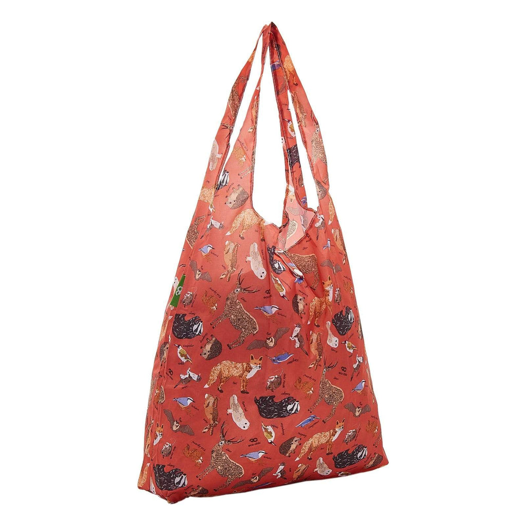 Eco Chic Lightweight Foldable Reusable Shopping Bag Woodland – Eco Chic  Retail Ltd