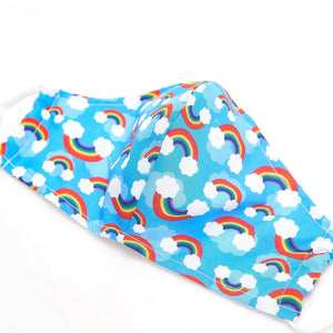 Eco Chic Eco Chic Reusable Face Cover Rainbow