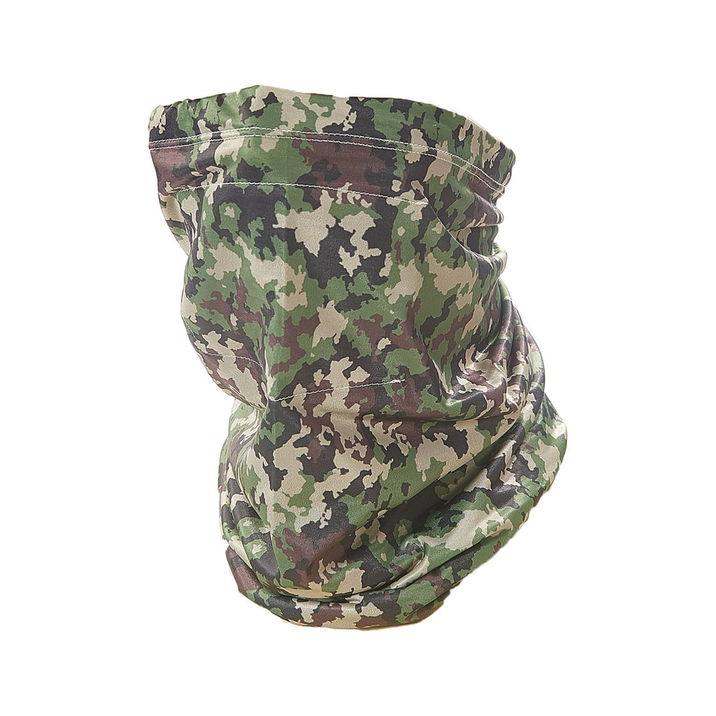 Eco Chic Eco Chic Snood Face Mask Green Camouflage