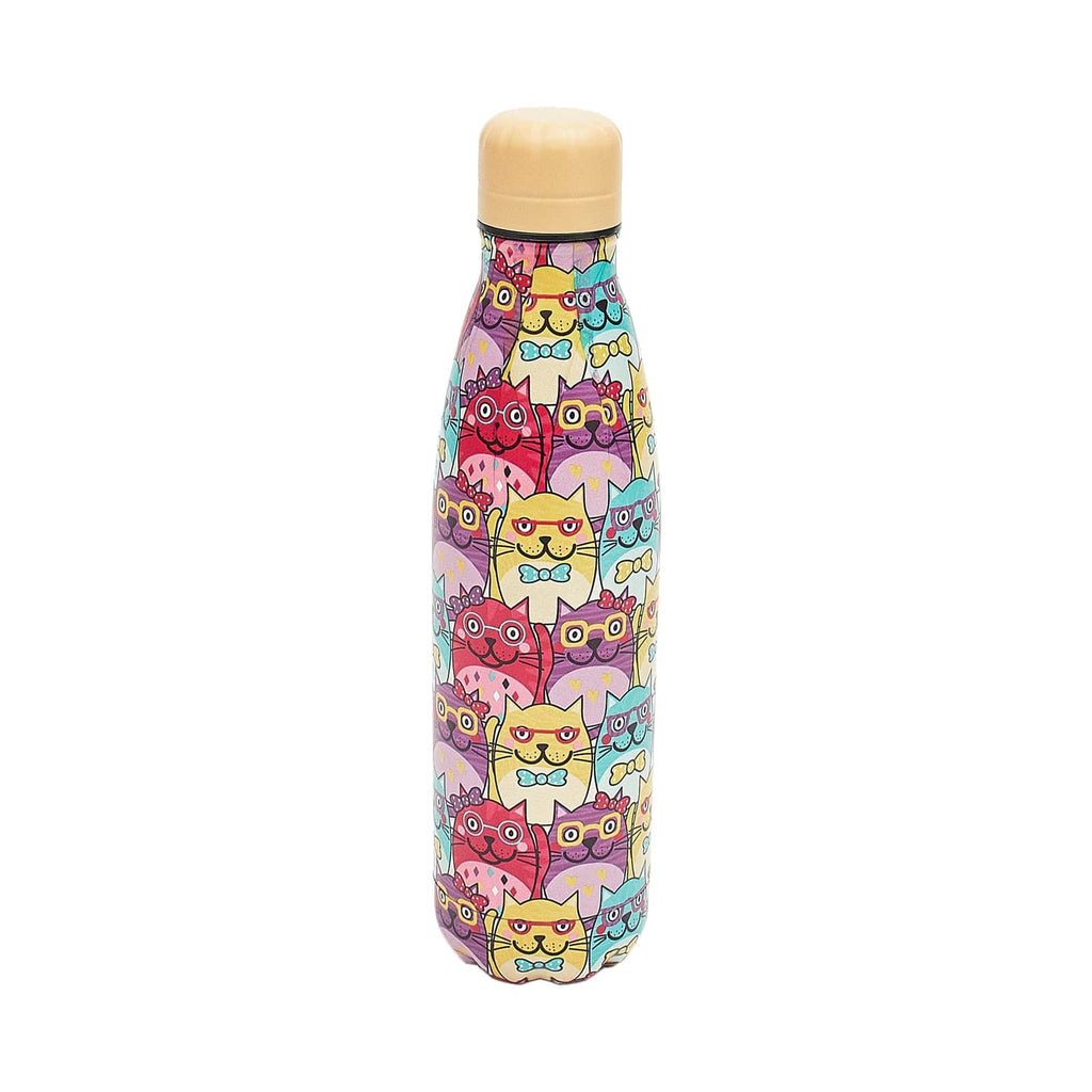 Eco Chic Eco Chic Thermal Bottle Glasses Cats