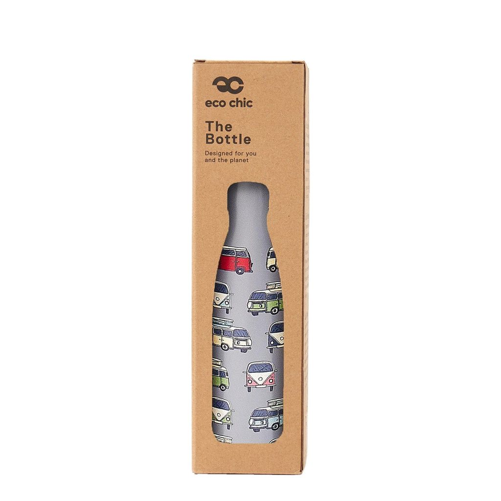 Eco Chic Eco Chic Thermal Bottle Grey Campervan