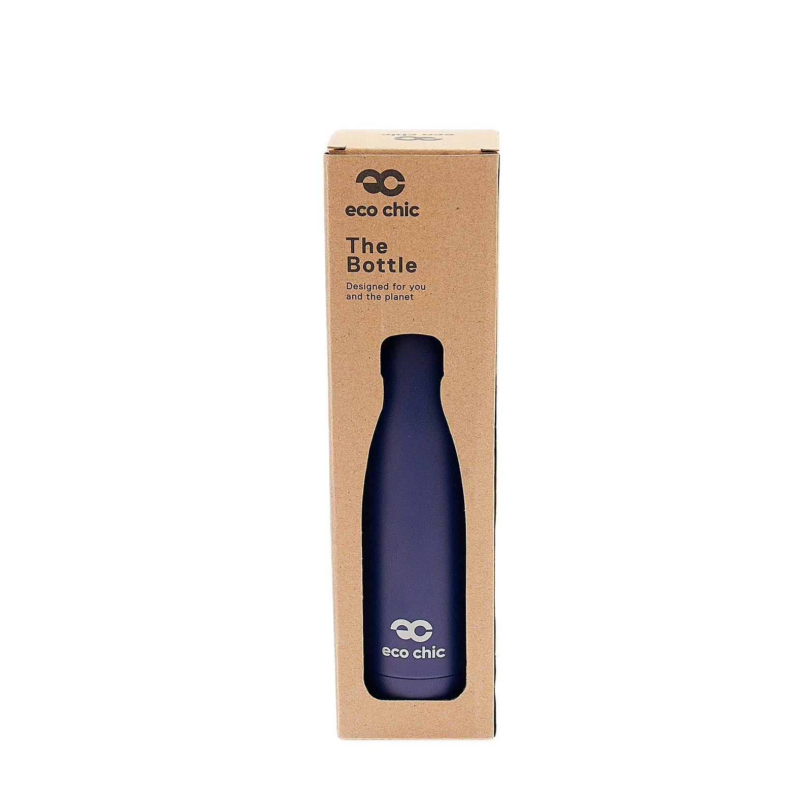 Eco Chic Eco Chic Thermal Bottle Navy