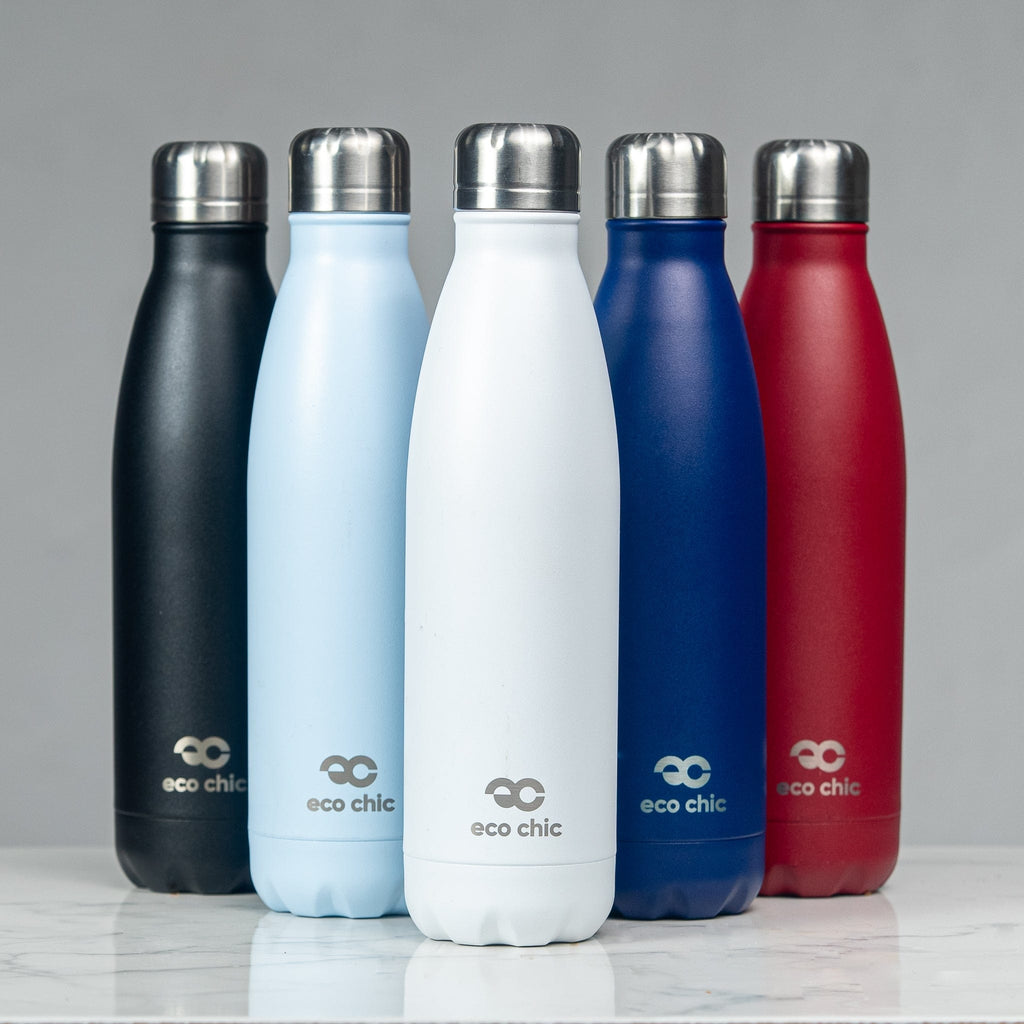 Eco Chic Eco Chic Thermal Bottle Navy