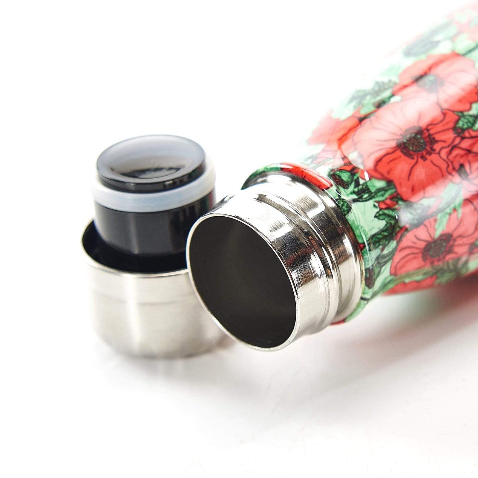 Eco Chic Eco Chic Thermal Bottle Poppies
