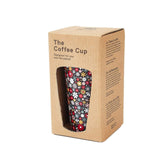 Eco Chic Eco Chic Thermal Coffee Cup Black Ditsy