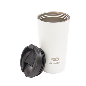 Eco Chic Eco Chic Thermal Coffee Cup White
