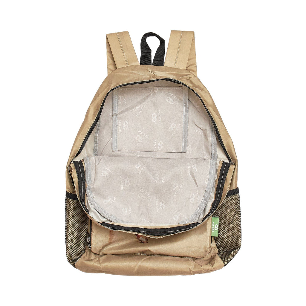 Eco Chic National Gallery Collection Foldable Backpack - Whistlejacket by George Stubbs